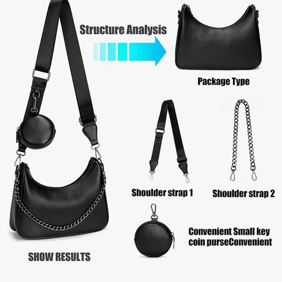 Crossbody Multipocket Purse - Picture 5 of 5